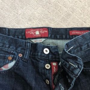 Lucky jeans 32x 32 121 heritage slim